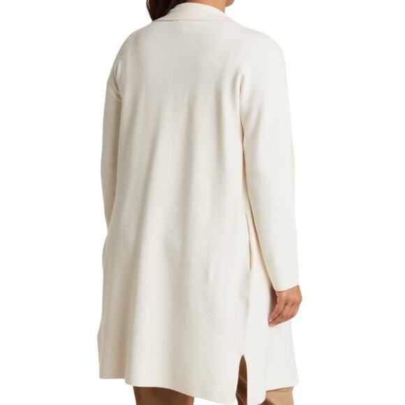 BY DESIGN Lola Notch Collar Tunic Cardigan - Camel Size L - Picture 5 of 7